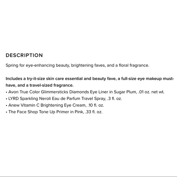 (SOLD) HP 🎉 Bloom Me Up A Box, Avon. - Picture 6 of 6